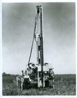 USA Iowa Camion A Plateau Engin De Forage Simco Ancienne Photo 1960's #3 - Métiers