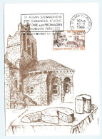 Carte St Alban S/ Limagnole Grande Foire Aux Fromages Et Produits Fermiers 2ème Dimanche D'aout - 10.08.1986 - 1980-1989