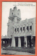 0J - Exposition De Bruxelles 1910 - Pavillon De L' Afrique Occidentale Française - Universal Exhibitions