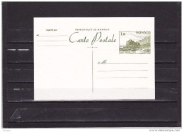 MONACO PALAIS PRINCIER CARTE POSTALE NEUVE - Postal Stationery