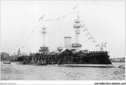 AHGP9-BATEAUX DE GUERRE MARINE CARTE PHOTO-0813 - FRANCE - FORMIDABLE CUIRASSE  - Warships