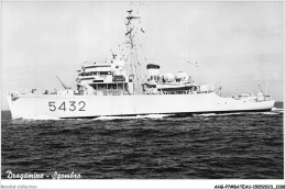 AHGP7-BATEAUX DE GUERRE MARINE CARTE PHOTO-0645 - ITALIE - DRAGAMINE - SGOMBRO - Warships