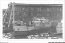 AHGP5-BATEAUX DE GUERRE MARINE CARTE PHOTO-0423 - ITALIE - ADIGE - EX 992 - Warships