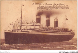 AHJP3-0325 - LE HAVRE - PAQUEBOT ILE DE FRANCE - Dampfer