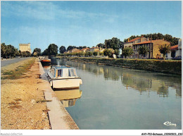 AHYP10-0901 - BATEAUX - MOISSAC - LE CANAL - Houseboats