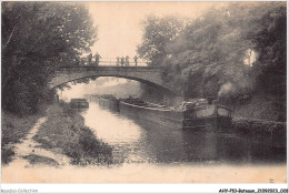 AHYP10-0799 - BATEAUX - SEVRAN - CHEMIN DU HALAGE ET PONT DE SEVRAN - Autres & Non Classés