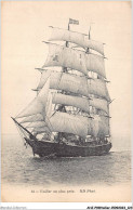 AHJP9-1069 - VOILIER AU PLUS PRES  - Sailing Vessels