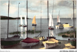 AHJP9-1066 - LAC DE LACANAU - GIRONDE - LES REGATES EN ACTION ET AU REPOS  - Veleros