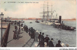 AHJP9-1035 - LE HAVRE - LA JETEE - ENTREE D'UN TROIS-MATS - Sailing Vessels