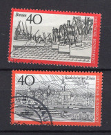 N1111 - ALLEMAGNE FEDERALE BUND Yv N°611/12 - Used Stamps