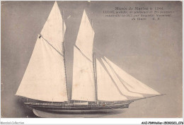 AHJP9-1046 - MUSEE DE MARINE VELON GOELETTE AU HAVRE - Sailing Vessels