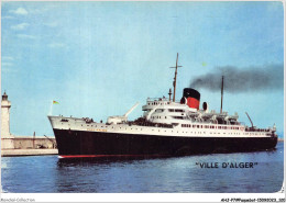 AHJP7-0831 - PAQUEBOT VILLE D'ALGER - COMPAGNIE GENERALE TRANSATLANTIQUE - Steamers