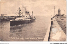 AHJP6-0734 - R M S NEWHAVEN ENTERING NEWHAVEN HARBOUR - Steamers