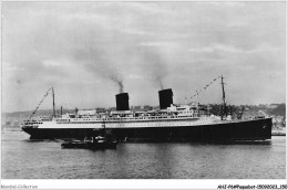 AHJP6-0707 - LE HAVRE - LE PAQUEBOT ILE DE FRANCE AU TREME D'UN DE SES VOYAGES  - Steamers