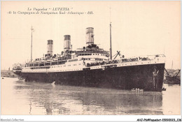 AHJP6-0700 - LE PAQUEBOT LUTTIA DE LA COMPAGNIE DE NAVIGATION SUD-ATLANTIQUE - Paquebots