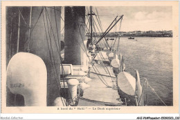 AHJP6-0698 - A BORD DU HAITI - LE DECK SUPERIEUR  - Passagiersschepen