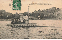 MIKI-AP7-061- MARINE MILITAIRE FRANCAISE GYMNOTE TORPILLEUR SOUS MARINS - Submarinos