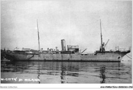 AHAP9-BATEAUX DE GUERRE MARINE CARTE PHOTO-0893 - A LOCALISER - CITTA DI MILANO ITALIE - Warships