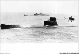 AHAP6-BATEAUX DE GUERRE MARINE CARTE PHOTO-0584- FRANCE - SOUS MARIN REQUIN CTM 1394 - Sottomarini