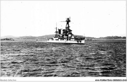AHAP11-BATEAUX DE GUERRE MARINE CARTE PHOTO-1075 - FRANCE - ST NAZAIRE CUIRASSE LE LORRAINE FREGATE - Warships