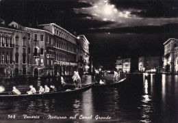 Cartolina Venezia - Notturno Sul Canal Grande - Venezia (Venedig)