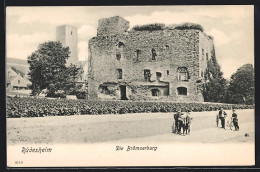 AK Rüdesheim / Rhein, Kinder Vor Der Brömserburg  - Rüdesheim A. Rh.