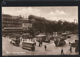 AK Berlin, Unter Den Linden, Ecke Friedrichstrasse, 1925  - Mitte