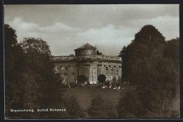 AK Braunschweig, Schloss Richmond Mit Anlagen  - Braunschweig