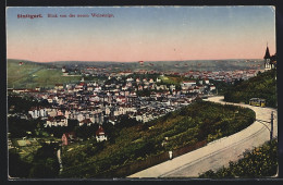 AK Stuttgart, Blick Von Der Neuen Weinsteige  - Stuttgart