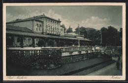 AK Bad Nauheim, Partie Am Kurhaus  - Bad Nauheim