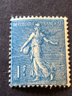 Timbre 205  1f  Bleu, Neuf Sans Charnière - Neufs