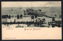 AK Zinnowitz, Blick Auf Die Landungsbrücke  - Zinnowitz