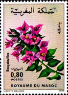 Maroc Poste N** Yv: 988 Mi:1075 Bougainvillea - Marruecos (1956-...)