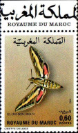 Maroc Poste N** Yv: 921 Mi:996 Celerio Oken Lineata Bord De Feuille - Morocco (1956-...)