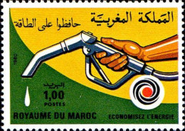 Maroc Poste N** Yv: 862 Mi:937 Economisez L'énergie - Maroc (1956-...)