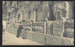 Wailing Wall Jerusalem Israel Jewish Judaica Postcard - Photo Rex - Judaisme