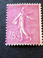 Timbre 202  75c  Lilas Rose, Neuf Avec Charnière * - Unused Stamps