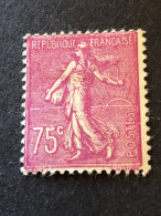 Timbre 202  75c  Lilas Rose, Neuf Avec Charnière * - Neufs