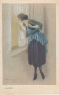 Illustratori  -  Bompard   -  L'attente - L'attesa  -  F. Piccolo  -  Viagg   -  Molto Bella - Bompard, S.