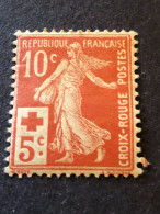 Timbre 147  10c + 5c Rouge, Neuf Avec Charnière * - Unused Stamps