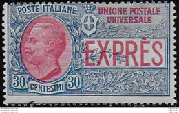 1908 Italia Espresso 30c. Estero 1v. Mc MNH Sassone N. 2 - Altri & Non Classificati