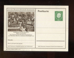 "BUNDESREPUBLIK DEUTSCHLAND" 1961, Bildpostkarte Mit Bild "RECKLINGHAUSEN" ** (L2115) - Geïllustreerde Postkaarten - Ongebruikt