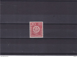 BERLIN 1956 Association Nationale Des Ingénieurs Yvert 124 Michel 139 Obl, VFU Cote Yv: 7 Euros - Used Stamps