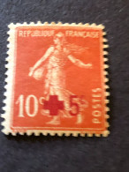 Timbre 146  10c + 5c Rouge, Neuf Avec Charnière * - Ungebraucht