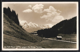 AK Mittersill, Pass Thurn Gegen Die Hohen Tauern  - Autres & Non Classés