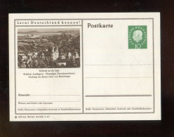 "BUNDESREPUBLIK DEUTSCHLAND" 1960, Bildpostkarte Mit Bild "SCHOENTAL" ** (L2119) - Cartes Postales Illustrées - Neuves