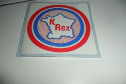 AUTOCOLLANT  PUB  K REX - Stickers