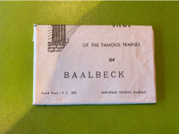 Carnet Complet : Of The Famous Temples Of Baalbeck - Libanon - Libano