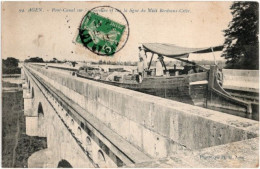 47. AGEN. Pont-Canal Sur La Garonne Et Sur La Ligne Du Midi Bordeaux-Cette. 94 - Agen