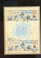 Belgie 2018 F4749/53 Smurfs Schtroumpfs Schlumpfe BD Comics Strips Velletje Van 10 MNH RR Plaatnummer Z +varieteit 4752a - 2011-2020